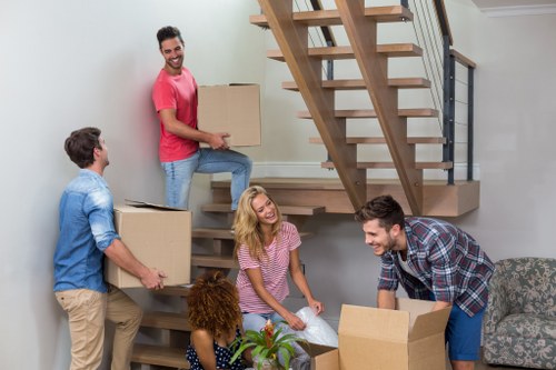 Commercial moving van service for business relocation