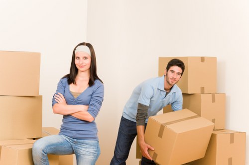 Commercial movers supporting an office relocation near Eastbedfont