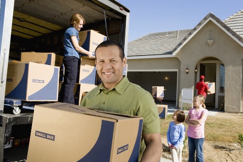 Careful unloading at a local Eastbedfont property