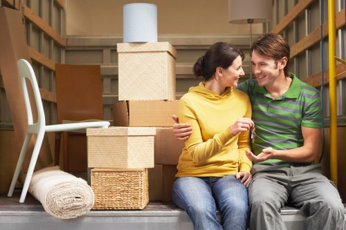 Organised moving-day packing in a local Eastbedfont property